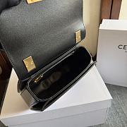 Okify Celine Teen Garance Bag In Black Patent 18.5x13x6cm - 3