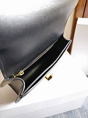 Okify Celine Teen Celine Josephine Bag In Black Patent 18.5x5x13cm - 6