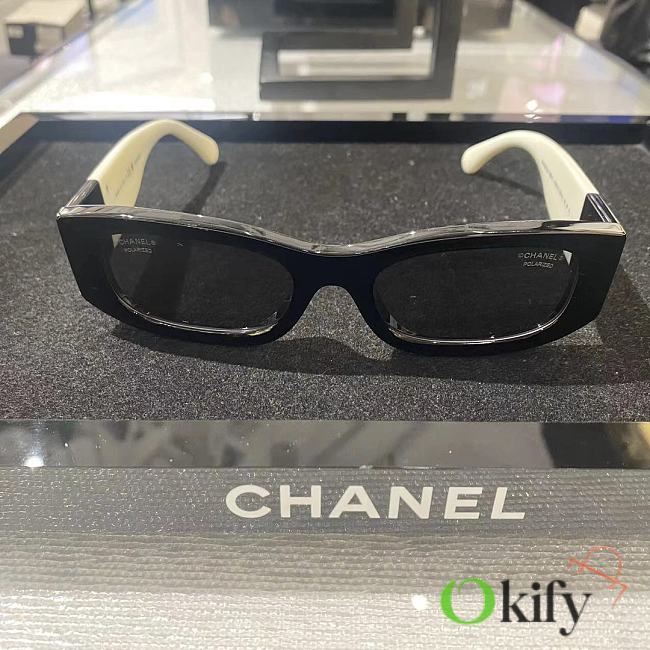 Okify CC Black & White Sunglasses - Wang Yibo - 1