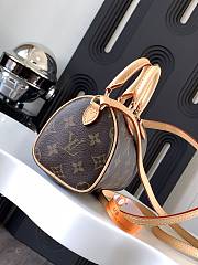 Okify Louis Vuitton Nano Speedy Monogram Bag M61252 16x11x9cm - 5