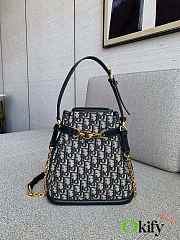 Okify Dior C'est Blue Oblique Bag 24x25.5x10cm - 6
