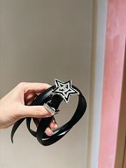 Okify CC Black Belt With Star Buckle 2cm - 6