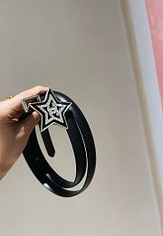 Okify CC Black Belt With Star Buckle 2cm - 5