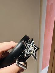 Okify CC Black Belt With Star Buckle 2cm - 4