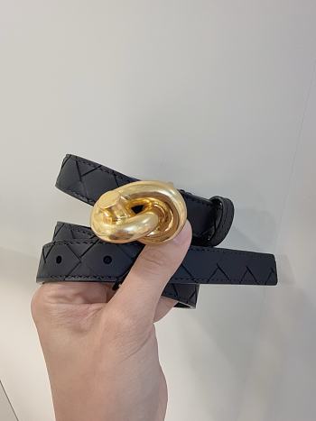 Okify Bottega Veneta Black Knot Belt 