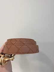 Okify Bottega Veneta Brown Knot Belt  - 4