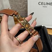 Okify Celine Stretch Brown Belt 1.8cm - 3