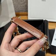 Okify Celine Stretch Brown Belt 1.8cm - 2