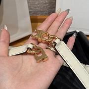 Okify Celine Stretch White Belt 1.8cm - 2