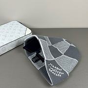 Okify Louis Vuitton Damier Gray Beanie  - 6