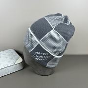 Okify Louis Vuitton Damier Gray Beanie  - 5