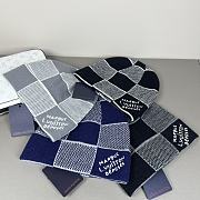 Okify Louis Vuitton Damier Black And Gray Beanie - 5