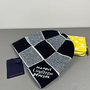 Okify Louis Vuitton Damier Black And White Beanie - 5