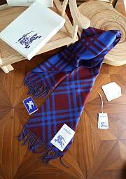 Okify Burberry Cashmere Scarf 168x30cm 25494 - 4