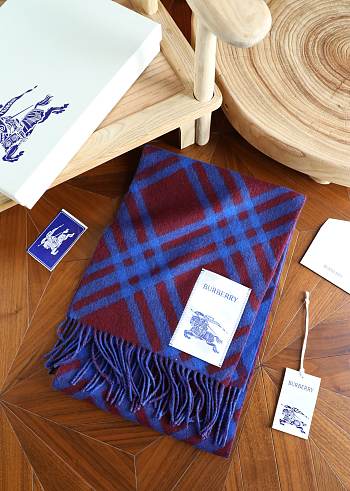 Okify Burberry Cashmere Scarf 168x30cm 25494