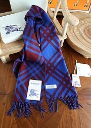Okify Burberry Cashmere Scarf 168x30cm 25494 - 3