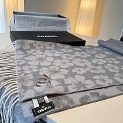 Okify CC Gray Cashmere Scarf 180x30cm - 4