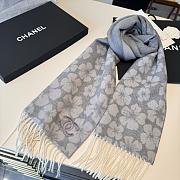 Okify CC Gray Cashmere Scarf 180x30cm - 3