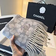 Okify CC Gray Cashmere Scarf 180x30cm - 2