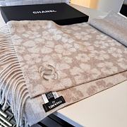 Okify CC Beige Cashmere Scarf 180x30cm - 6