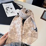 Okify CC Beige Cashmere Scarf 180x30cm - 5