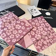 Okify CC Dark Pink Cashmere Scarf 180x30cm - 5