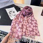 Okify CC Dark Pink Cashmere Scarf 180x30cm - 4