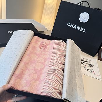 Okify CC Pink Cashmere Scarf 180x30cm