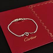 Okify Cartier Silver Bracelet With Diamond - 6