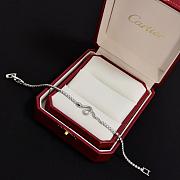 Okify Cartier Silver Bracelet With Diamond - 4