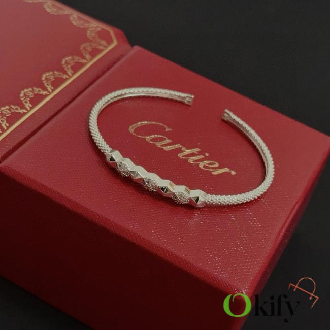 Okify Cartier Silver Bracelet 25520 - 1