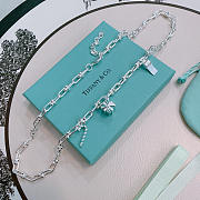 Okify Tiffany Christmas Silver Necklace - 6