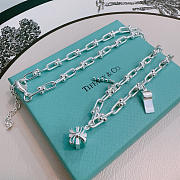 Okify Tiffany Christmas Silver Necklace - 1