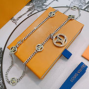 Okify Louis Vuitton Silver Necklace For Men 25527 - 6
