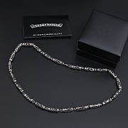 Okify Chrome Heart Set Of Necklace And Bracelet - 6