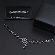 Okify Chrome Heart Set Of Necklace And Bracelet - 5