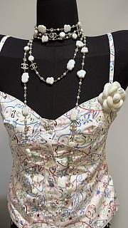 Okify CC Gold Necklace With Clouds - 5