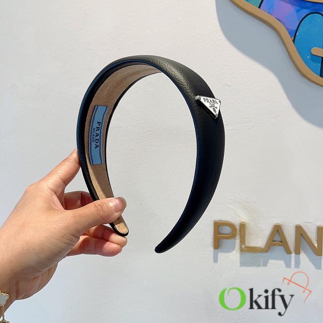 Okify Prada Black Headband 25544 - 1