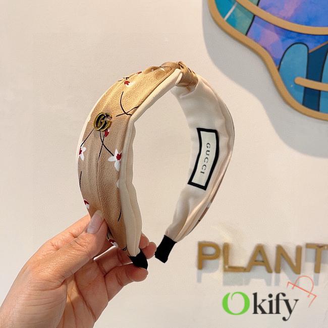 Okify Gucci Beige Headband 25546 - 1