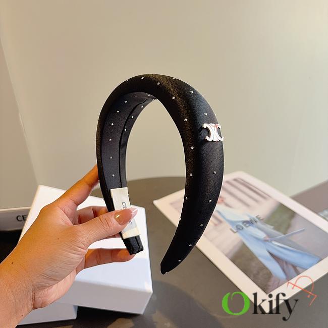 Okify Celine Black Headband 25548 - 1