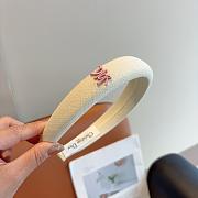 Okify Dior White Headband 25552 - 5