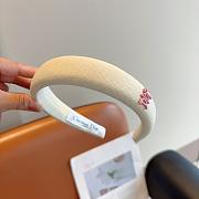 Okify Dior White Headband 25552 - 4