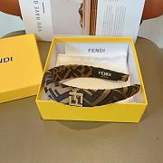 Okify Fendi Brown Headband 25557 - 4