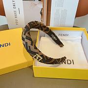 Okify Fendi Brown Headband 25557 - 2