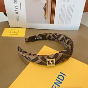 Okify Fendi Brown Headband 25557 - 5