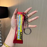 Okify Balenciaga Red Energy Bar Key Chain - 4