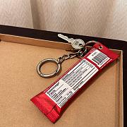 Okify Balenciaga Red Energy Bar Key Chain - 3