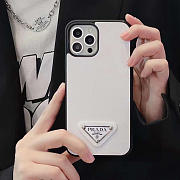 Okify Prada White Phone Case - 4