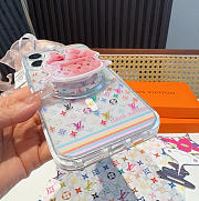 Okify Louis Vuitton Phone Case With Gift Ring Holder  - 3