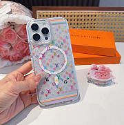 Okify Louis Vuitton Phone Case With Gift Ring Holder  - 2